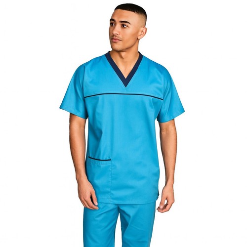 Unisex scrub top - unisex, tunic