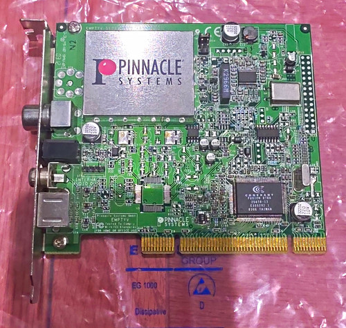 Pinnacle systems emptv pci - pinnacle,
