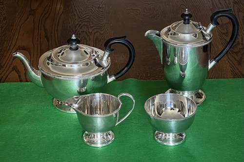 Silver plated tea - silver,