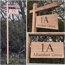 Personalised Swing/hanging Oak