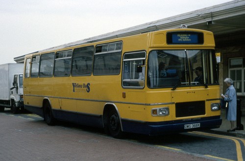 Motts yellow bus - motts-yellow,