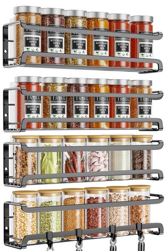 Trayindaly spice rack wall - rack,