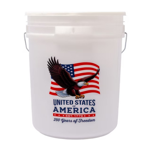 Americana gallon bucket - americana,