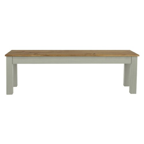 Large dining bench corona - dining, grey