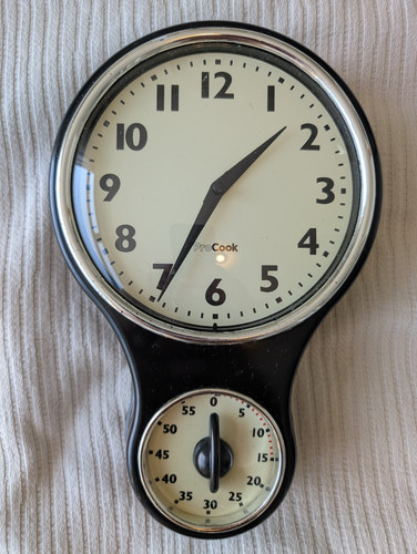 Vintage style kitchen - vintage, clock