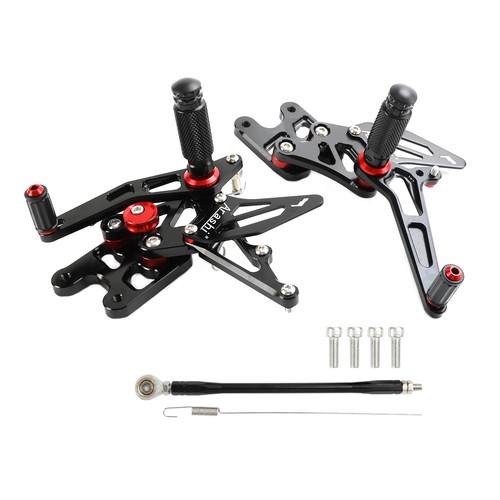 Racing adjustable rearsets - racing,