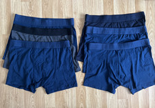 Mens Green Treat Bamboo Boxer Shorts 6 pack LARGE 36-38 (E7)