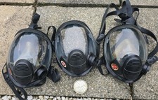 Vision 3  - 3 x Safety Respirator Breathing Apparatus Masks Medium/Large