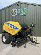 New Holland RB125 Round Baler✅ISOBUS✅Knives,17k Bales,Drop Floor,Chopper,Tractor