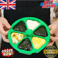 6 Holes Sushi Mold Onigiri Rice Ball Bento Press Maker Mold Kitchen Accessories