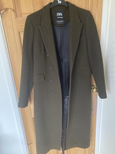 Smart dark green long zara - dark,