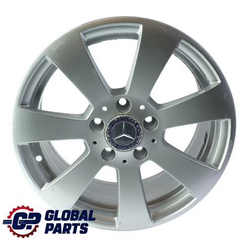 Mercedes w204 wheel rim silver - mercedes,