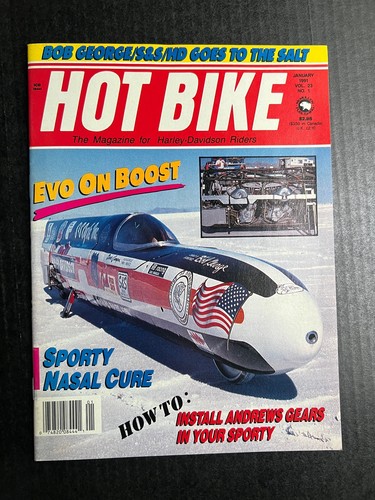 Hot bike january 1991 - bike, evo