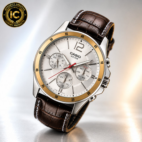 Men casio 45mm watch - men's,