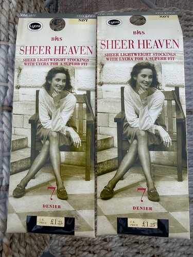 Pairs vintage bhs sheer - vintage,