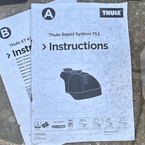 Thule 753 foot pack - 753,