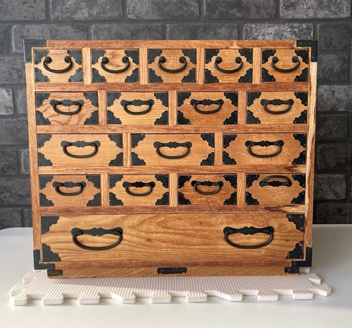Vintage japanese wooden small - vintage,