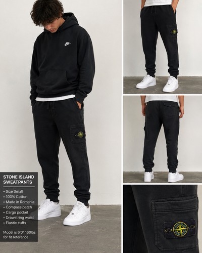 Stone island cotton fleece - stone,