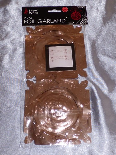 Christmas foil garland - foil,