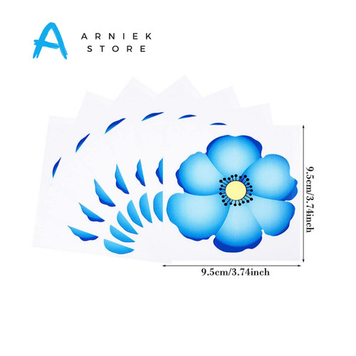 Blue flower fly - flower, trap