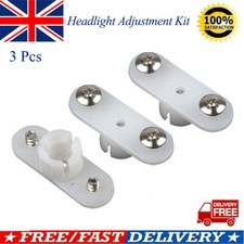 3X HEADLIGHT HEADLAMP ADJUSTMENT KIT CLIP STC3368 FOR LAND ROVER DISCOVERY 1 & 2