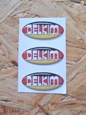 3 × Delkim Sticker Set Decal NEW "GERMANY/DEUTSCHLAND" (TXI Plus/Tx-i Plus)
