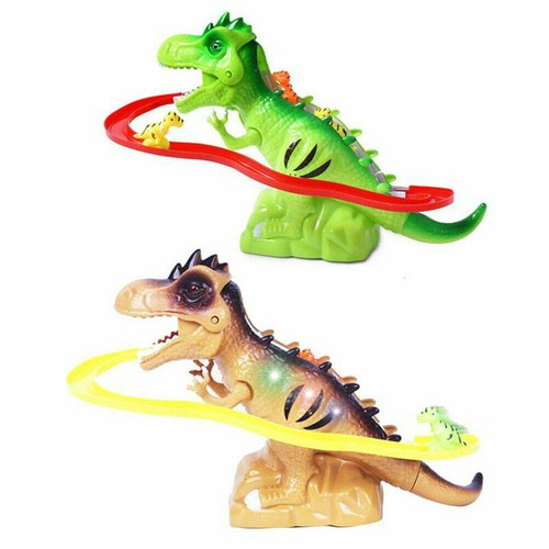 Electric dinosaur tracks climb - tracks,