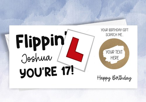 Personalised 17th birthday - personalised,