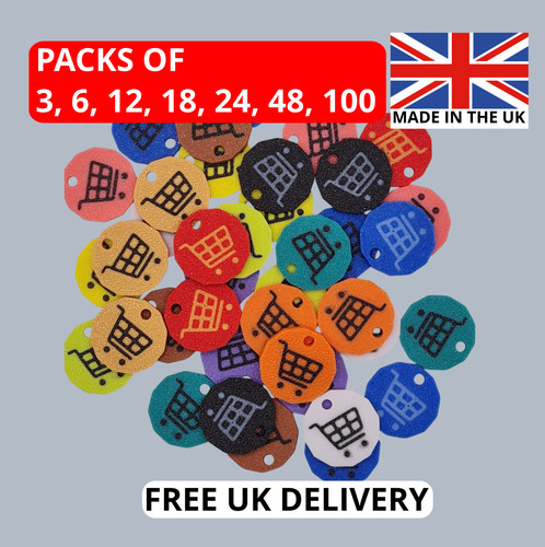 100 shopping trolley coin - 3-100,
