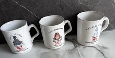 3 Vintage Wade Mugs C&S Arthur