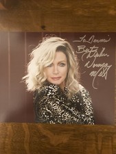 8x10 Signed Donna Mills KNOTS
