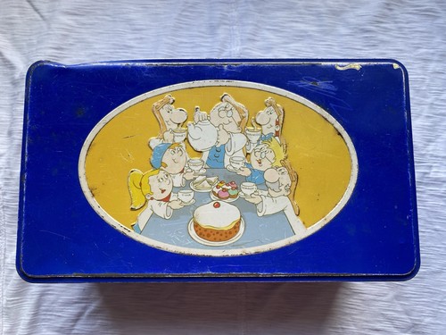 Vintage tetley tea tin - vintage,