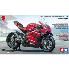 Tamiya Ducati Superleggera V4 with Racing Kit - 1:12 Scale 14143 NEW Plastic Kit