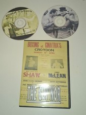 Rare Unlicensed Boxing Gipsy Fights custom DVD bundle Lenny Mclean vs Roy Shaw