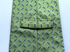 HILDITCH & KEY Silk Tie Green