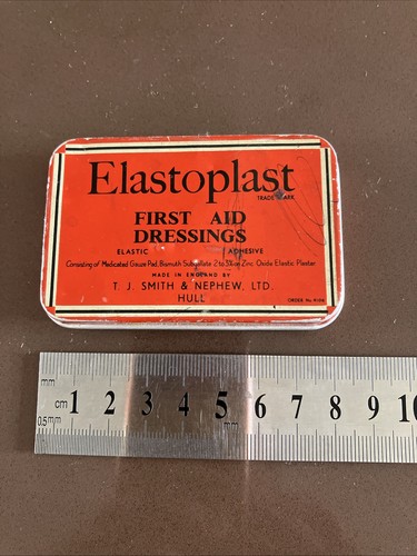 Vintage elastoplast tin - elastoplast,