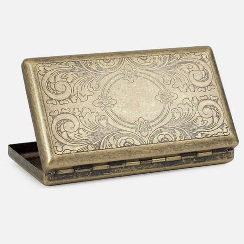 Metal cigarette case - metal,