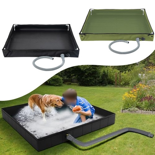 Portable outdoor shower tray - outdoor,