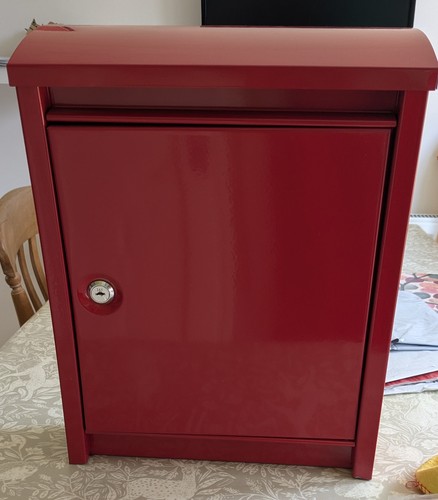 Red wall mounted - , lockable
