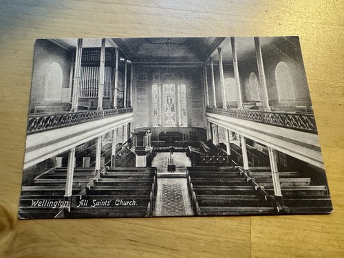 Postcard all saints church - all,