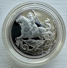 2019 Silver Sovereign First Strike Royal Mint Queen Elizabeth II Coin Capsule