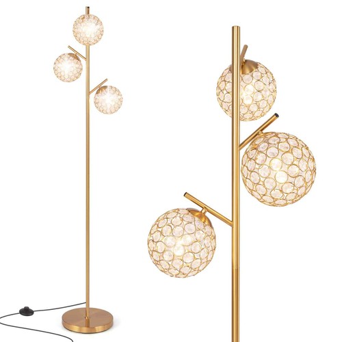 Globe floor lamp - 3-globe,