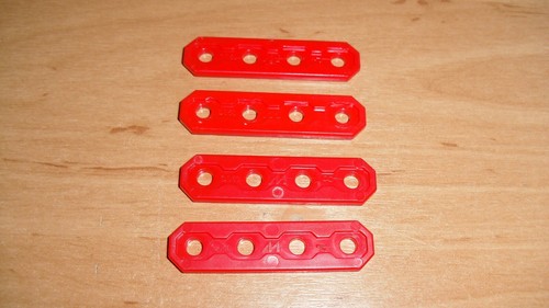 Meccano four plastic strip - meccano,