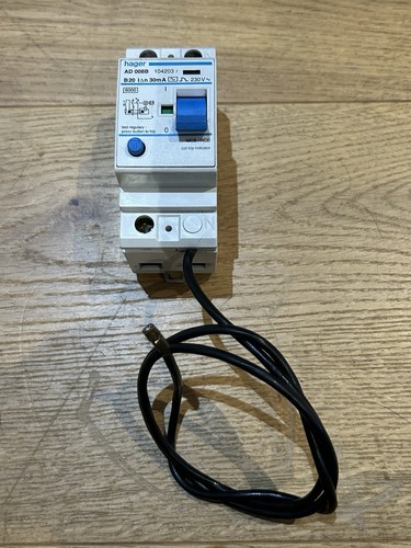 Hager amp type 30ma - 20,