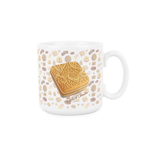 Custard cream mug - cream,
