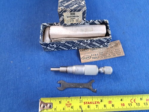 Moore and wright micrometer - and,