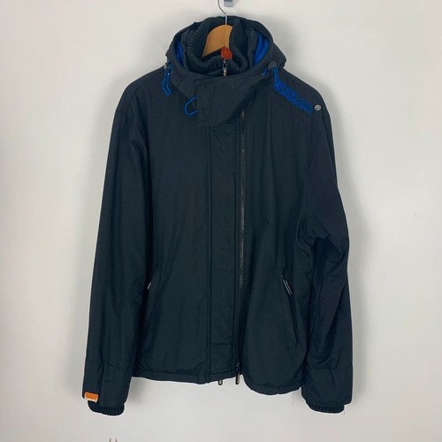 Superdry jacket mens black - mens,