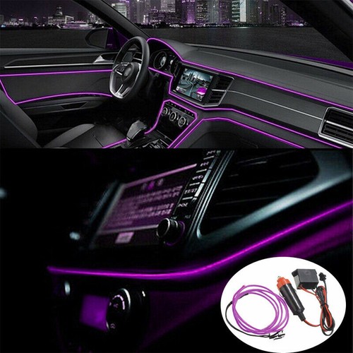6ft purple led car - 6.6ft,