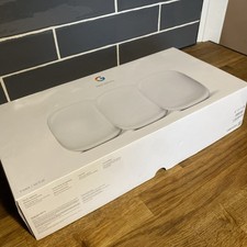 Google Nest Wifi Pro Router (Snow) – Wi-Fi 6E Reliable home system 3 Pack