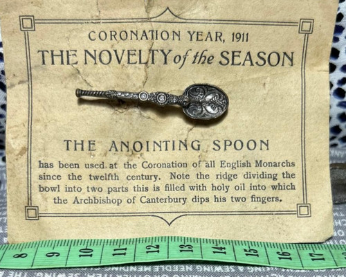 1911 coronation spoon - 1911,
